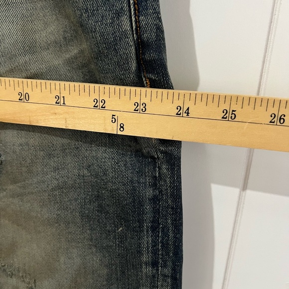 Embellish  NWT Distressed denim jeans grunge Denim by design size 44 blue - Picture 8 of 11